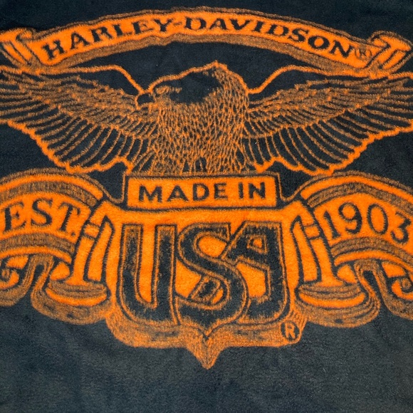 HarleyDavidson Bedding Biederlack Harley Davidson Vintage Blanket